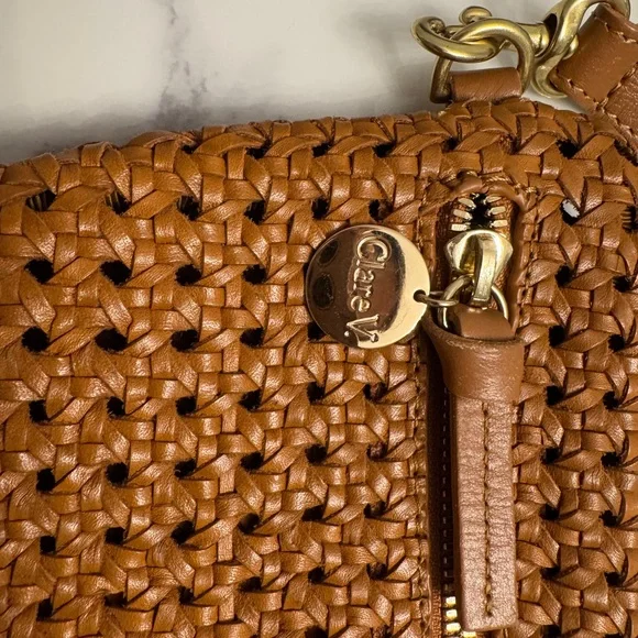 Clare V Grande Fanny - Tan Rattan - Picture 3 of 7